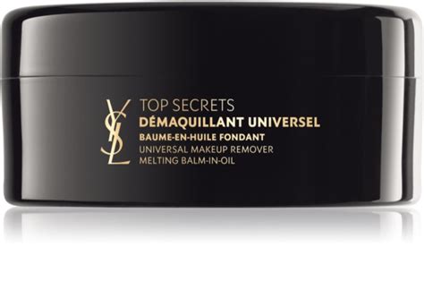 demaquillant yves saint laurent|Top Secret Universal Makeup Remover Balm.